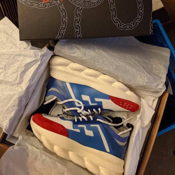 Versache Chain Reaction Men's Trainers- US 10 - Picture 4 of 7